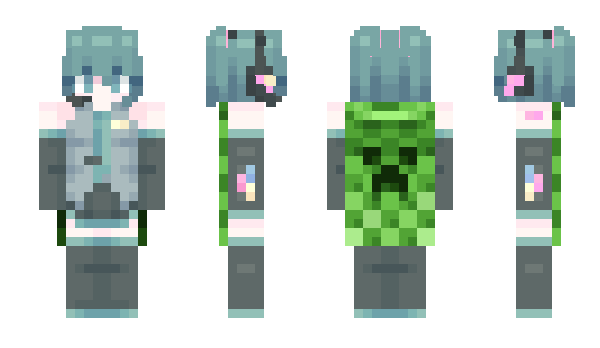 Minecraft скин по нику Annabailley