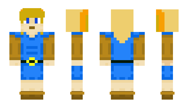 Minecraft skin Mandek