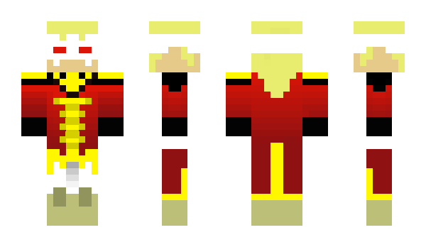 Minecraft skin frontar