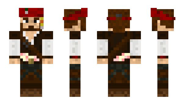 Minecraft skin Barax