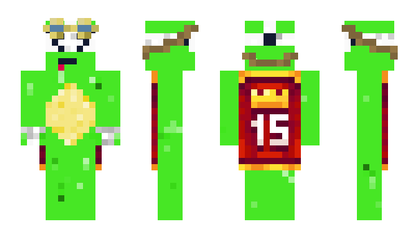 Minecraft скин по нику litewaly_frog