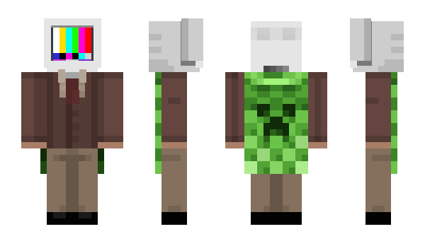 Minecraft skin CreeperFarmer