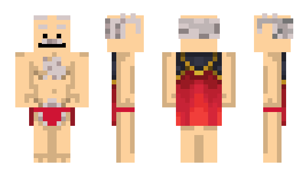 Minecraft скин по нику MrRubby