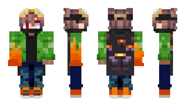 Minecraft skin KitsOriK_KOT