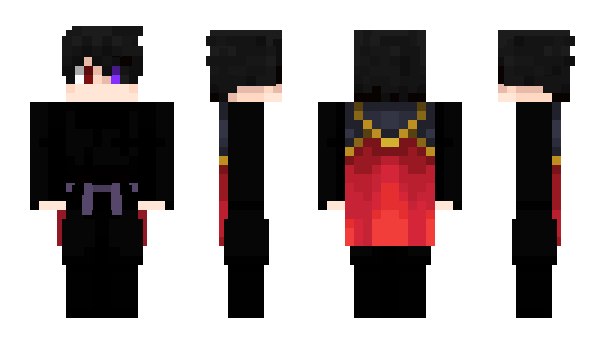 Minecraft skin BlackPillona_94