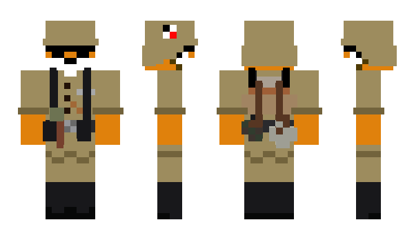 Minecraft skin MrFries