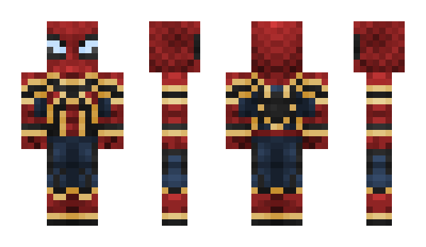 Minecraft skin Ironspider24