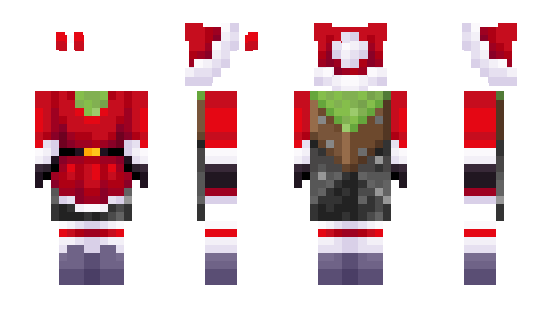 Minecraft скин по нику santaTHEGIVERVR
