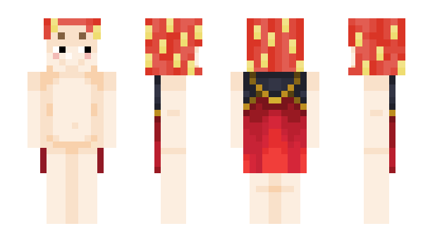 Minecraft skin ushigushiii