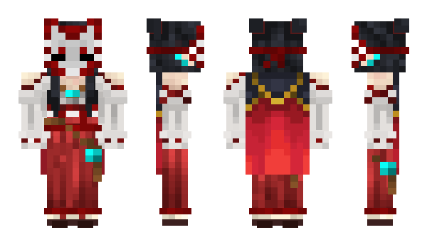 Minecraft skin RamonaPerez