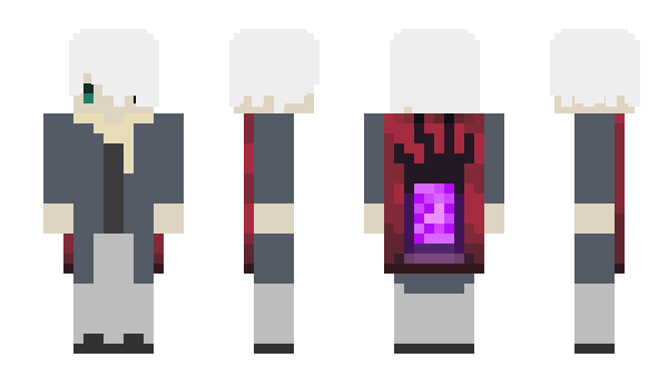 Minecraft skin C7H14FO2P