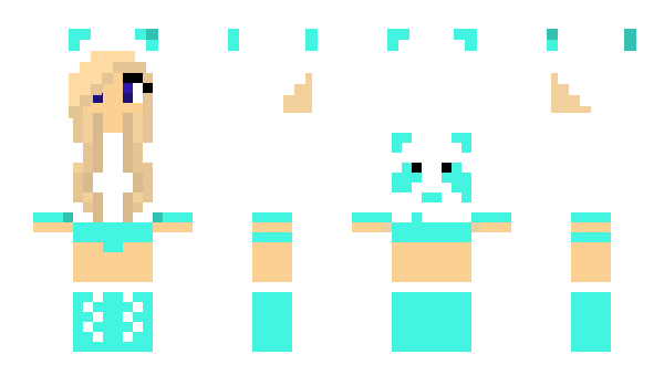 Minecraft skin Hunoldine