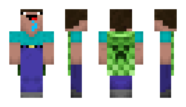Minecraft скін по ніку Ahmt