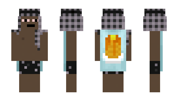 Minecraft skin AimRegisted