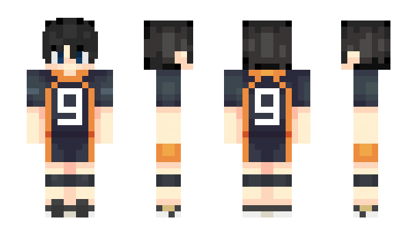 Minecraft скін по ніку Maikurosofuto