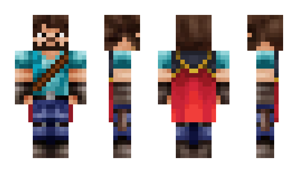 Minecraft skin Samurai_Lee