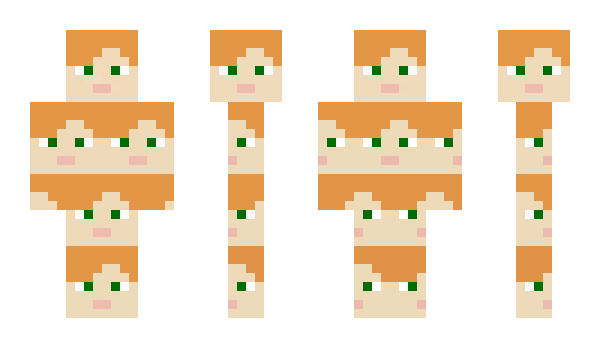 Minecraft skin worstchen