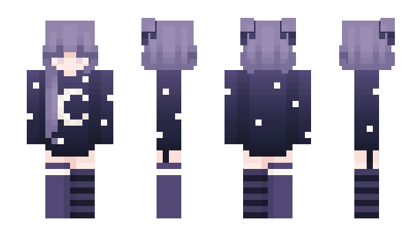 Minecraft skin _LunaXD