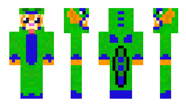 Minecraft skin PapaNoel