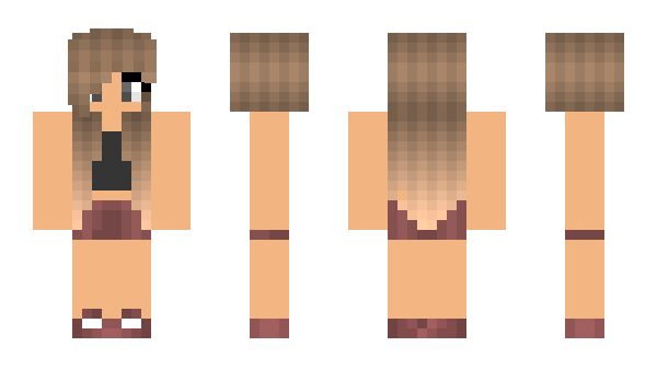 Minecraft skin Isabeela