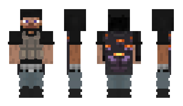 Minecraft скин по нику foidhunter23