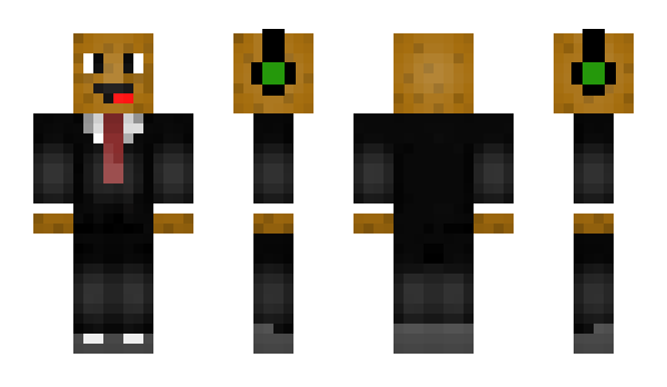 Minecraft skin BlockHerald
