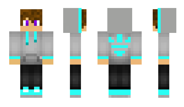 Minecraft skin KViSER