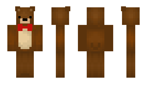 Minecraft skin TeddyBearSlave