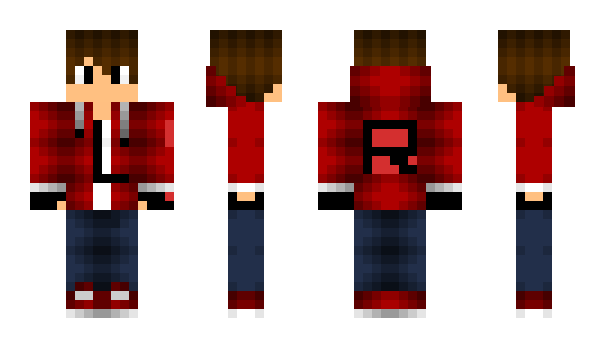 Minecraft skin RedCreeperz