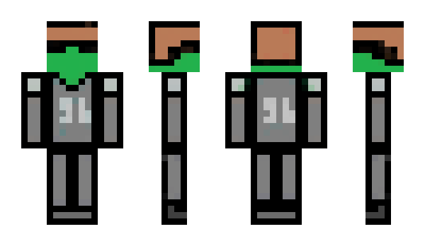 Minecraft skin greenbandit