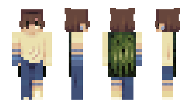 Minecraft скин по нику JaniceeSTeeFfyoU