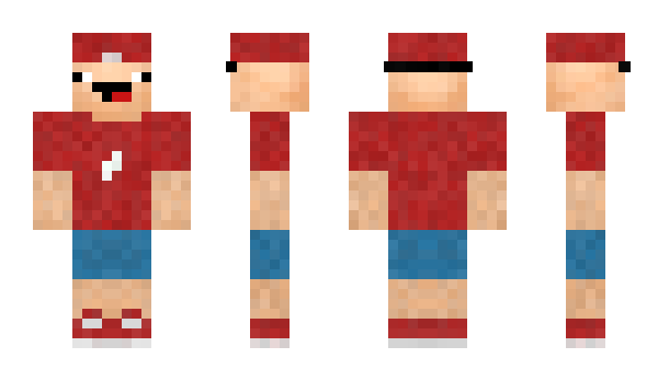 Minecraft skin Wolf02