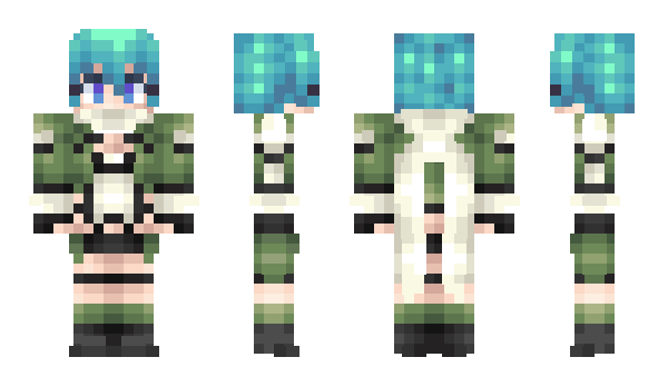 Minecraft skin Nobara_