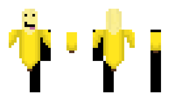 Minecraft skin BananaBeast