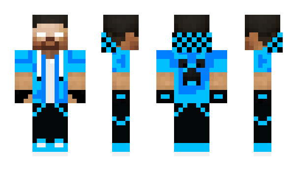 Minecraft skin Excelsior