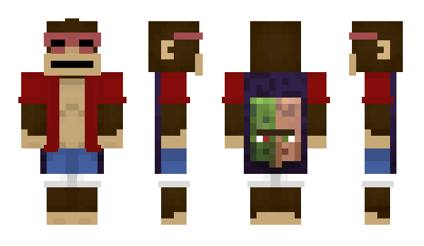 Minecraft skin LeMecAnodin