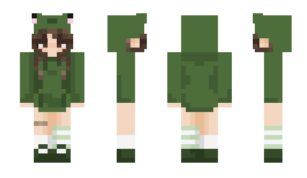 Minecraft скін по ніку Lin_VT