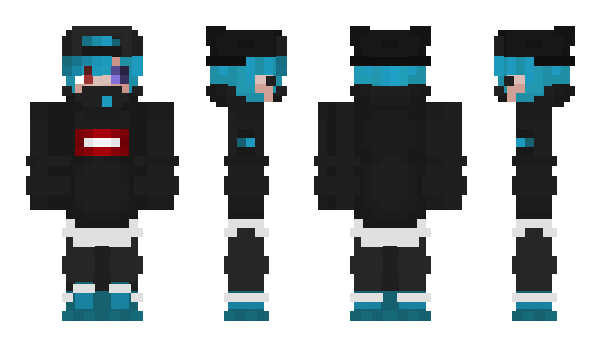 Minecraft skin RilerHanazono