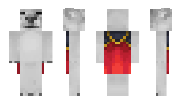 Minecraft skin ffffffd