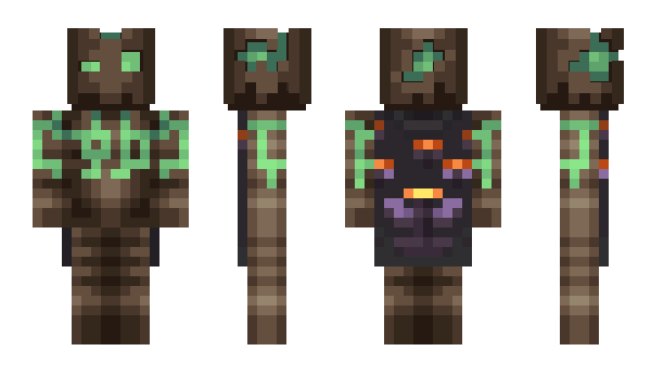 Minecraft skin Sharpness_IV