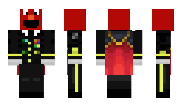 Minecraft skin Misterio23