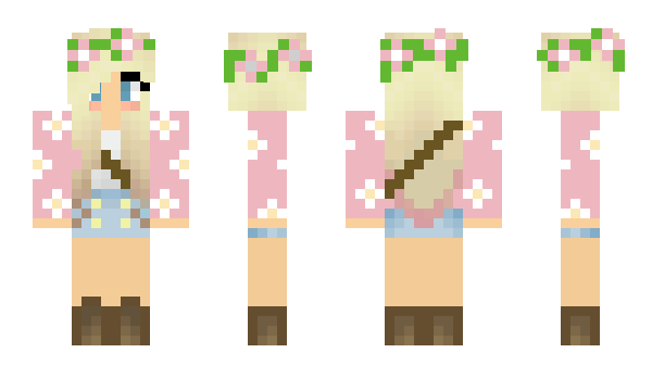 Minecraft skin Luccie