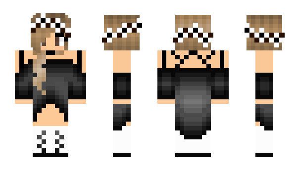 Minecraft skin Zivy