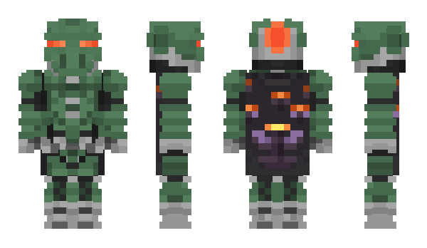 Minecraft skin Ace0fDiamondsTTV