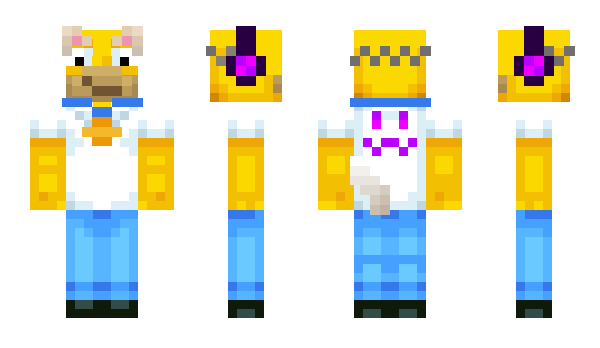 Minecraft skin DracoDM