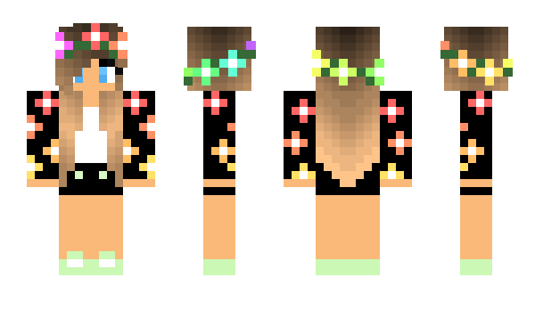 Minecraft скин по нику Elaina_