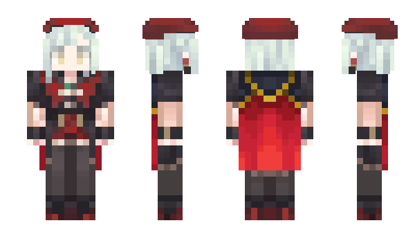 Minecraft skin Mutsumi