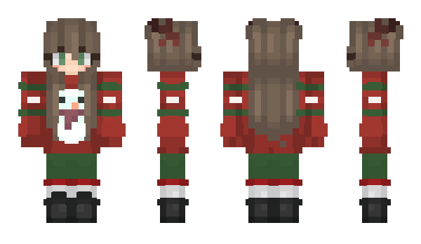 Minecraft скин по нику caro_lin787