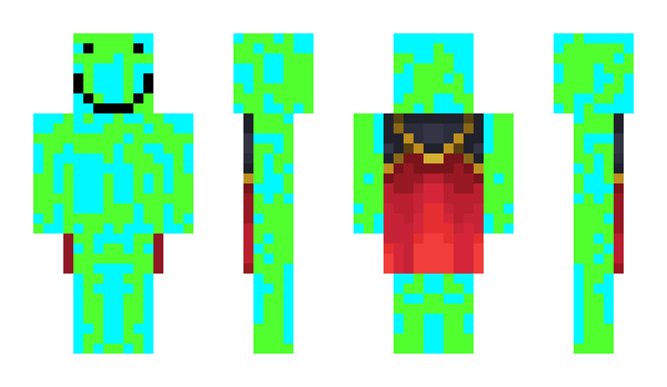 Minecraft skin Elektra