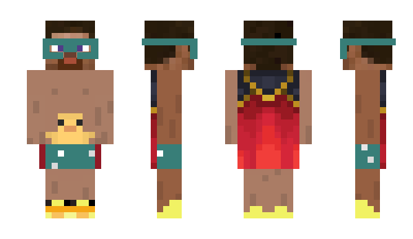 Minecraft skin ExtraShift